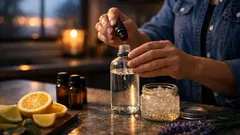 How to make a natural air freshener with essential oils (spray and gel options)