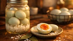 How to make salted duck eggs at home with a saturated brine