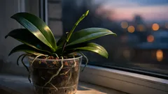 How to get a moth orchid to rebloom indoors with the right light, temps, and watering