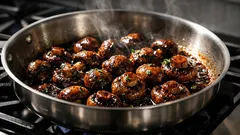 How to sauté mushrooms so they actually brown like restaurant mushrooms
