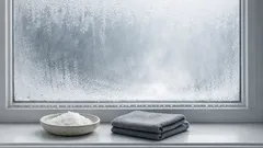 How to stop window condensation fast with salt, rice, or silica gel