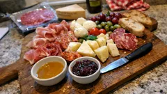 Holiday Tagliere Board: An Easy Italian Charcuterie Spread with Honey and Jam