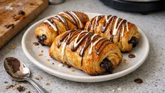 Air Fryer Pain au Chocolat With Puff Pastry—Flaky, Melty, and Weekday-Friendly
