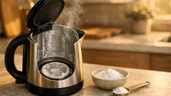 How to descale an electric kettle fast without the vinegar smell