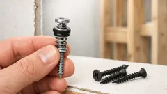 This spring-loaded drywall screw could make shared-wall noise feel quieter