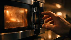 Is it safe to stand near a microwave while it’s running