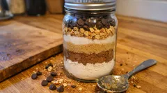 Chocolate Hazelnut Cookie Mix in a Jar—A Homemade Gift They’ll Actually Use